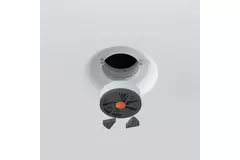 Ergovent instucbaar frameloos ventilatieventiel rond 100 mm - met Coanda-effect
