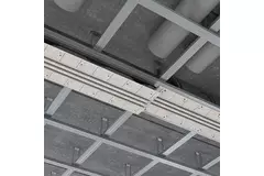 Ergovent instucbaar frameloos lijnrooster 1000 mm met aansluitdiameter 150 mm - airconditioning - 3 sleuven