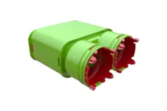 Ubbink Air Excellent 2x 23C - 55SC verloopstuk