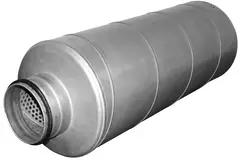 Spiro-SAFE premium geluiddemper diameter 160 mm - lengte 900 mm (100 mm isolatie)