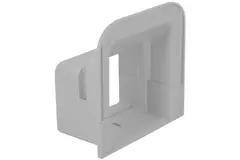 ClimaConnect muurrosette voor montagekanaal 75 mm - RAL 9010