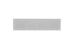Wandrooster 500x100mm aluminium - RAL9016
