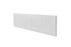 Wandrooster 500x100mm aluminium - RAL9016