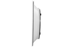 Plafondrooster rond met vast patroon Ø 150 mm - RAL9016