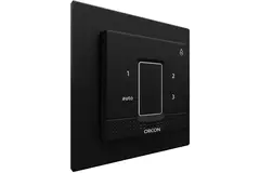 Afdekkap zwart voor Orcon vocht inbouw bedieningssensor 15RF