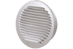 Ventilatierooster rond 80mm aluminium - EL-A-R80 ALU