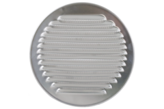 Ventilatierooster rond 100mm aluminium - EL-A-R100 ALU