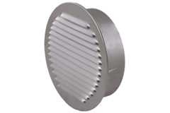 Ventilatierooster rond 100mm aluminium - EL-A-R100 ALU