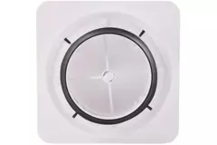 ClimaConnect Design ventiel vierkant Ø 125 mm - wit