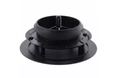 ClimaConnect Design ventiel rond Ø 125 mm - zwart