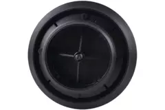 ClimaConnect Design ventiel rond Ø 125 mm - zwart