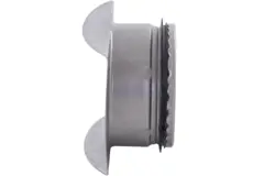 Aftak stuk met SAFE diameter 80 mm met 90 graden
