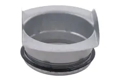 Aftak stuk met SAFE diameter 80 mm met 90 graden