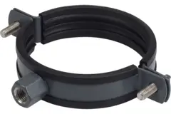Metalen beugel diameter 180 mm met rubber (sendz. verz.) RAL7016