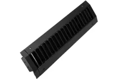 ClimaConnect kanaalrooster dubbel instelbaar 825x75 mm voor buis 160 tot 400 mm - RAL 9005