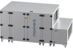 Maxivent WTW luchtbehandelingkasten met tegenstroomwisselaar 7600 m3/h met DX-batterij horizontaal rechts - PHE 7600 H ODJR T 02