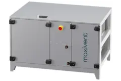 Maxivent WTW luchtbehandelingkasten met warmtewiel 2000 m3/h met warmwaterbatterij horizontaal links - RHE 2000 H WOJL