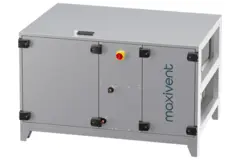 Maxivent WTW luchtbehandelingkasten met warmtewiel 2000 m3/h met DX-batterij horizontaal links - RHE 2000 H ODJL