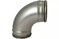 Ronde spiro bocht 90° Ø 160mm voor spirobuis