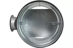 Thermoduct 9 mm handbediende regelklep diameter 160 mm geïsoleerd