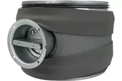 Thermoduct 9 mm handbediende regelklep diameter 160 mm geïsoleerd