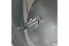 Thermoduct 9 mm handbediende regelklep diameter 160 mm geïsoleerd