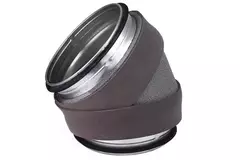 Thermoduct geïsoleerde bocht 45 graden diameter 250 mm