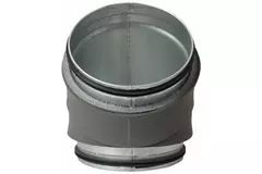 Thermoduct 13mm bocht diameter 250 mm 45 graden geisoleerd