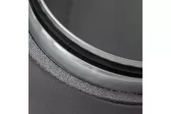 Thermoduct 13mm bocht diameter 250 mm 45 graden geisoleerd