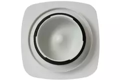 Vent-Axia UniflexPlus RVV 125 mm regelbaar ventiel vierkant - wit