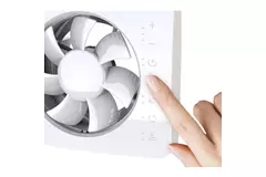 Badkamerventilator Svensa PureAir met geursensor 100-125mm