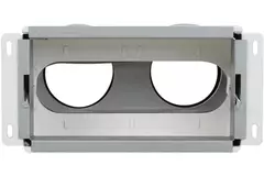 Vent-Axia Uniflexplus wandcollector achteraansluiting 2x Ø90 mm