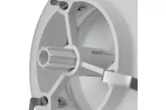 Zehnder ventilatie afvoer ventielen 125mm wit - STK 1-125