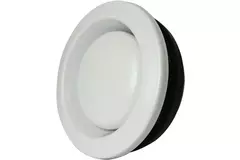 Zehnder ventilatie afvoerventiel metaal 125 mm wit