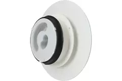 Vasco design plafond- of wandventiel luxe rond (incl. smiley)