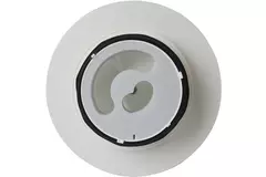 Vasco design plafond- of wandventiel luxe rond (incl. smiley)