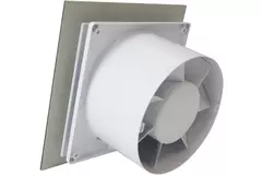 Air Roxy badkamerventilator met aansluitdiameter 100 mm met timer en vertraagde start - front goud aluminium