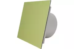 Air Roxy badkamerventilator met aansluitdiameter 100 mm met timer en vertraagde start - front goud aluminium