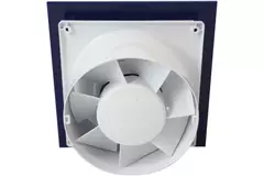 Air Roxy badkamerventilator met aansluitdiameter 125 mm – kunststof front blauw