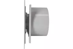 Badkamer ventilator Ø 100 mm - kunststof front glanzend wit
