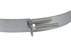 Sendzimir verzinkt vloerbeugel Ø 560 mm (495-515)