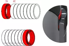 Verbindingsstuk voor geïsoleerde buis diameter 125mm