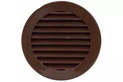 Schoepenrooster diameter 100 mm bruin - VR100B