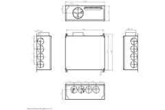 Itho Daalderop universeel plenum Demandflow / Qualityflow - 12 aansluitingen