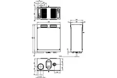 Zehnder WHR 918 ERV WTW-unit Compact - 150 m³/h (enthalpiewisselaar)