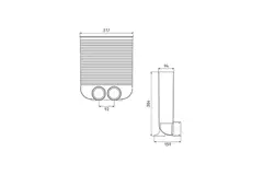 Ubbink Air Excellent 34C rooster adapter